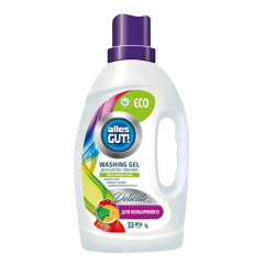 ALLES GUT ECO Гель для делікатного прання кольорової білизни 1000 мл.