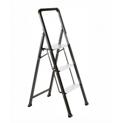 ALOFT Драбина побутова комбінована 3 сходинки чорна Будмен