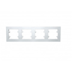 Almera BATI Рамка четверна горизонтальна біла
