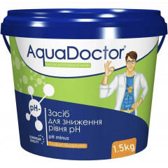 AquaDoctor pH-Minus засіб для зниження рівня рН 1.5 кг