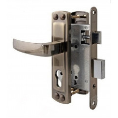 APECS Замок врізний з ручками 1601-AB (UA)