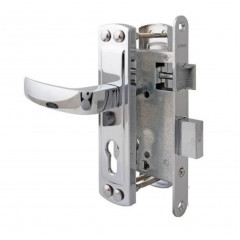 APECS Замок врізний з ручками 1601-CR (UA) Будмен