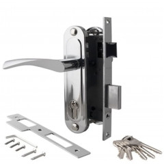 APECS Замок врізний з ручками 1223/60-CR (UA)