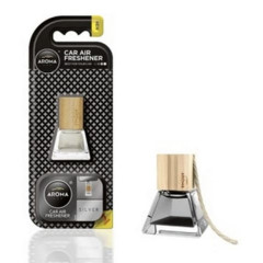 AROMA CAR Ароматизатор Prestige wood срібний