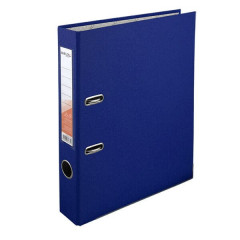 DELTA Папка-реєстратор А4 синя 50мм ПВХ мет.окант (збірна) D1713-02C