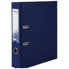 DELTA Папка-реєстратор А4 синя 75мм ПВХ мет.окант (збірна) D1714-02C