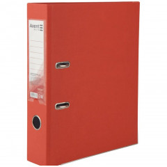 DELTA Папка-реєстратор А4 червона 75мм ПВХ мет.окант (збірна) D1714-06C