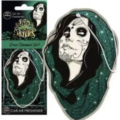 AROMA CAR Ароматизатор Dia De Los Muertos Green Diamond Girl