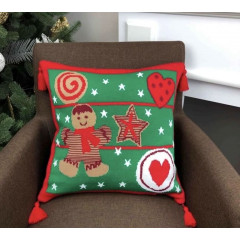 ПРОВАНС Подушка "Печиво Зелена" 45*45 см