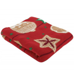 ПРОВАНС Плед "Печиво Червоне" 130х170 см (100%акрил)