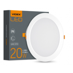 VIDEX Світильник вбуд. круглий VL-DLBR-205 20W 5000K 220V