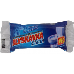 BLYSKAVKA Освіжаючий засіб для унітазу Блок Морська свіжість 40г