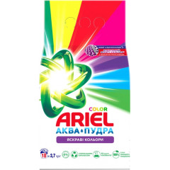 ARIEL Порошок пральний Автомат Аква-Пудра Колор 2.7кг
