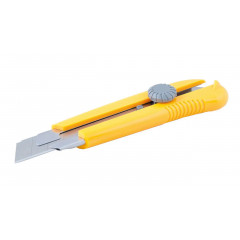 MASTER TOOL Ніж пластиковий гвинтовій фіксатор лезо 25мм