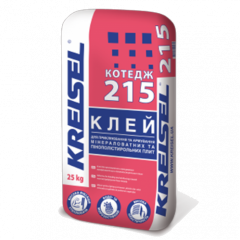 Kreisel 215 Клейова армувальна суміш для систем утеплення фасадів COTTAGE 25кг