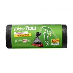 FRAU TAU Пакети для сміття LD 120л/10шт