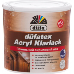 DUFA Лак панельний Dufatex Acryl Klarlack 0.75л