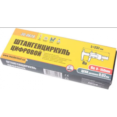 MASTER TOOL Штангенциркуль цифровий 150мм 0.02мм у футлярі Будмен