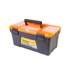 MASTER TOOL Ящик для інструментів пластикові замки 15" 380х204х180 мм Будмен