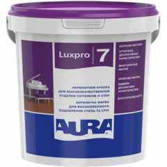 ESKARO Фарба дисперсійна AURA Lux Pro 7 TR 0.9л Будмен