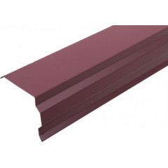 Планка торцева бордо 0.45 Ral 3005 0.25/2000
