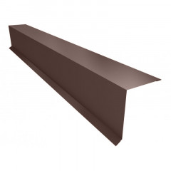 Планка карнизна (піддашок) коричн 0.5 Ral 8017 0.27/2000