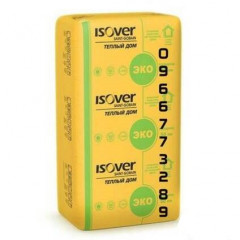 ISOVER Утеплювач Теплий Дім плита-100 1170ммх610ммх100шт 5м.кв
