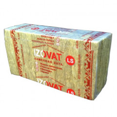 IZOVAT Ізоляція T LS 25кг/м3 100х600х1000мм 3.6м.кв.