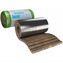 KNAUF Теплозвукоізоляція Nobasil 30х8000х1000мм (LM Eco Alu M) 8м.кв
