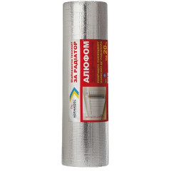 NORMAIZOL Ізоляція відбиваюча за радіатори 3ммх0.6 (3м.кв/уп)