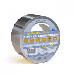 ALENOR Скотч алюмінієвий армований 50мм*40м Будмен