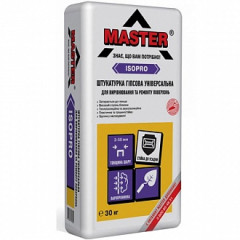 MASTER Штукатурка гіпсова ISOPRO 30кг Будмен