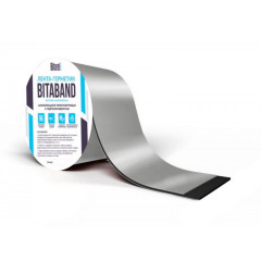 BITABAND Стрічка полімерно-бітумна BITAREL герметизуюча срібна 1х50ммх3м