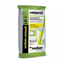 VETONIT Шпаклівка фінішна LR polymer 20кг