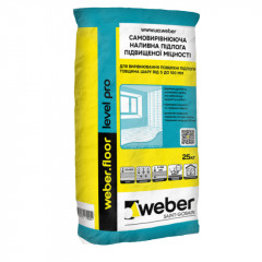 WEBER Суміш для підлоги самовирівнююча Floor Level Pro 25кг