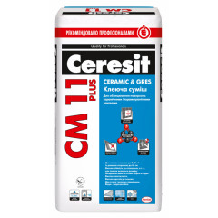 CERESIT Клей для плитки СМ11Plus 25 кг