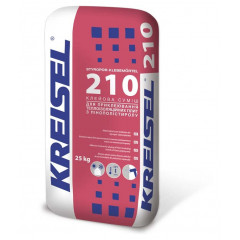 KREISEL Клей для пінополіст. "Klebemortel 210" 25кг