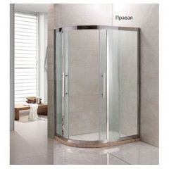 AQUASTREAM Кабіна душова Premium S-line 120R 120х80х190