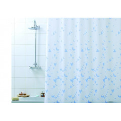 BACCHETTA Шторка душова Farfalla celesta 180*200 текстиль