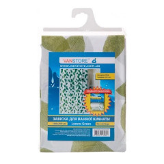 VANSTORE Завіска Leaves Green (комплект) 61003