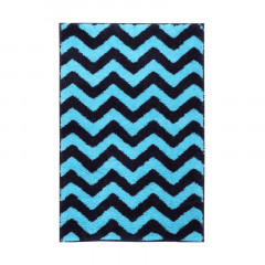 PES CHEVRON Килимок 60х90см синій