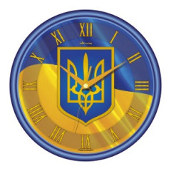 ТЕРЕМОК Годинник настінний Classique 01BL18 300х300х45мм