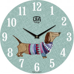 ТЕРЕМОК Годинник настінний Vintage 011DS d=330mm h=27мм