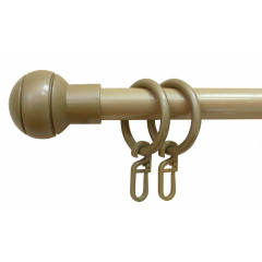PREMIUM DECOR Карниз трубчастий 16мм Золото 1.6м