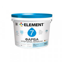 ELEMENT 7 Фарба водно-дисперсійна латексна інтер'єрна шовк-мат база А 1 л