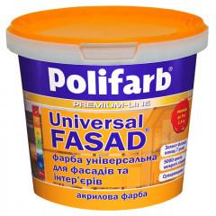 POLIFARB Фарба Універсальна фасадна 14кг