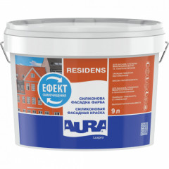 ESKARO Фарба фасад. силоксан AURA Luxpro Residens 9л