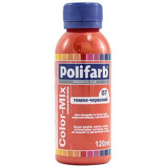 POLIFARB Барвник Color Mix 07 тем.червоний 0.12л