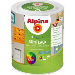 ALPINA Емаль акрилова Aqua Bun. SM шовковисто-матова B3 2.35л