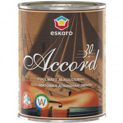 ESKARO Accord 30 Емаль алкідна база А 0.9 л